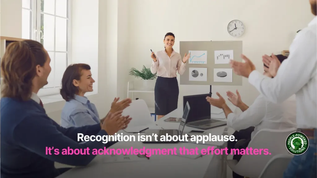 Why We Don’t Feel Seen at Work — and How to Change It 1 Presentation about the importance of recognition.